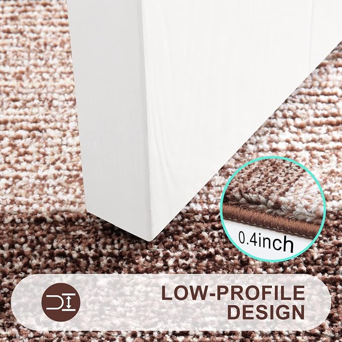 Kitinjoy Indoor Outdoor Door Mat, 54x24 Non-Slip Absorbent Dirt Trapper