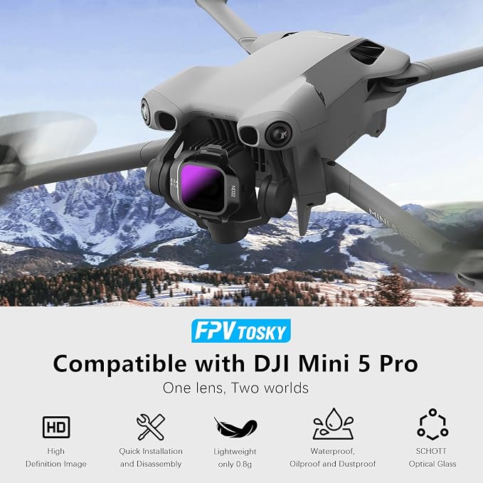 FPVtosky ND & CPL Filter Set Compatible