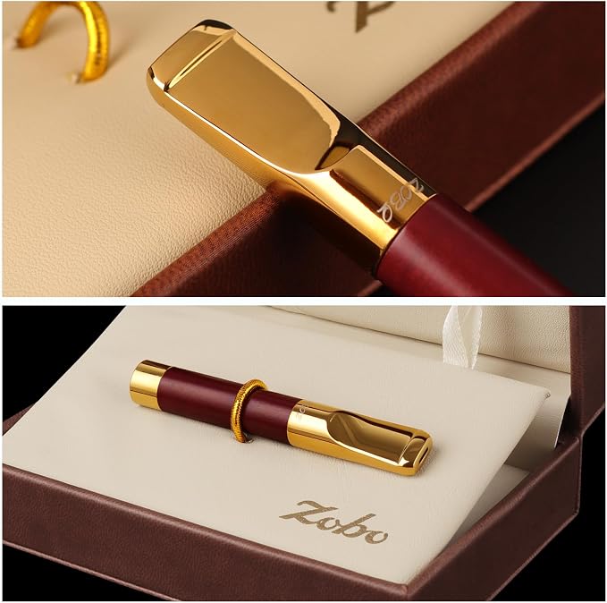 Reusable Washable Cigarette Filter Tips Mouthpiece Handcrafted Solid Wood Metal