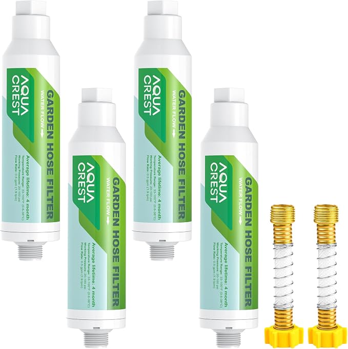 AQUA CREST Garden Hose Water Filter