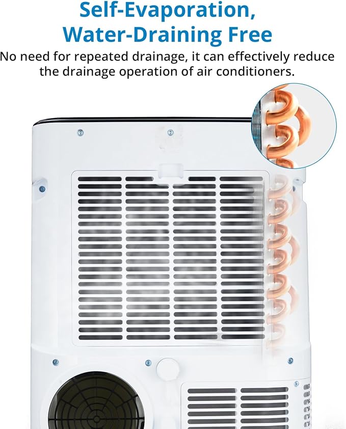 14, 000 BTUs Portable Air Conditioner