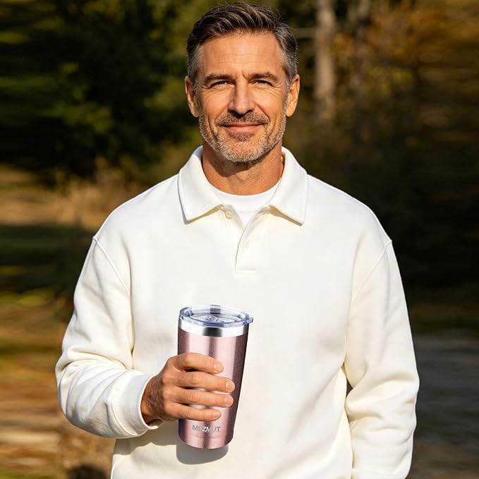 MEZMUT 20oz Insulated Tumbler Travel Coffee Mug