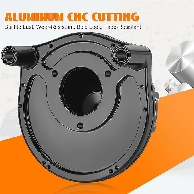 High Flow Air Cleaner Intake Filter System Kit Air Filters Cover Drift Style