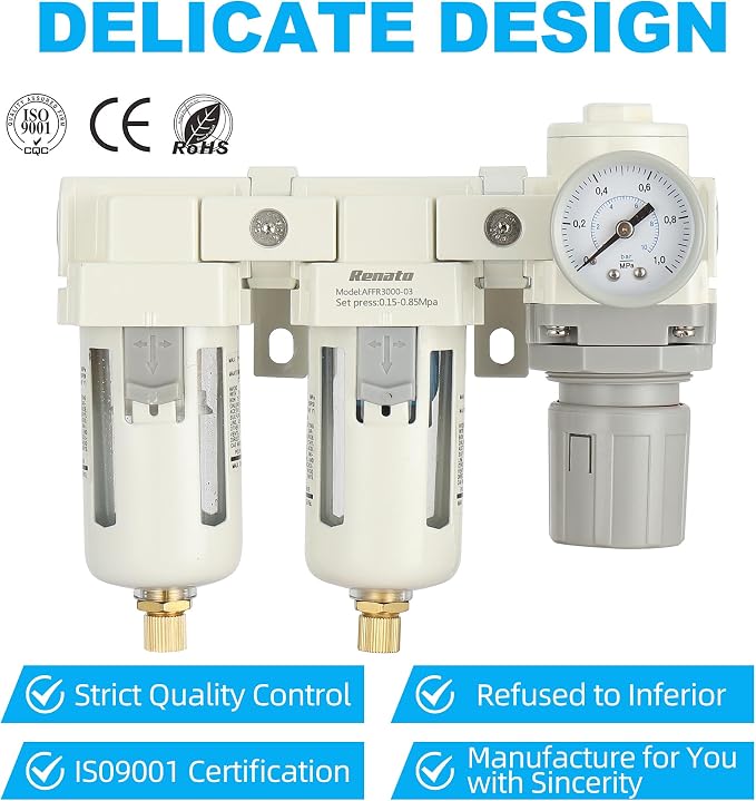 3/8" NPT Three Stage Air Drying System