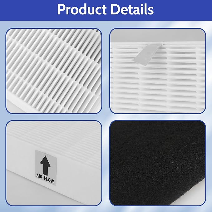 6 Pack HPA300 HEPA Filter Replacement