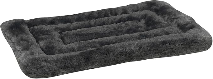 Slumber Pet Plush Mats - Versatile and Comfortable Mats for Dogs and Cats - Medium, 23"L x 16"W, Gray