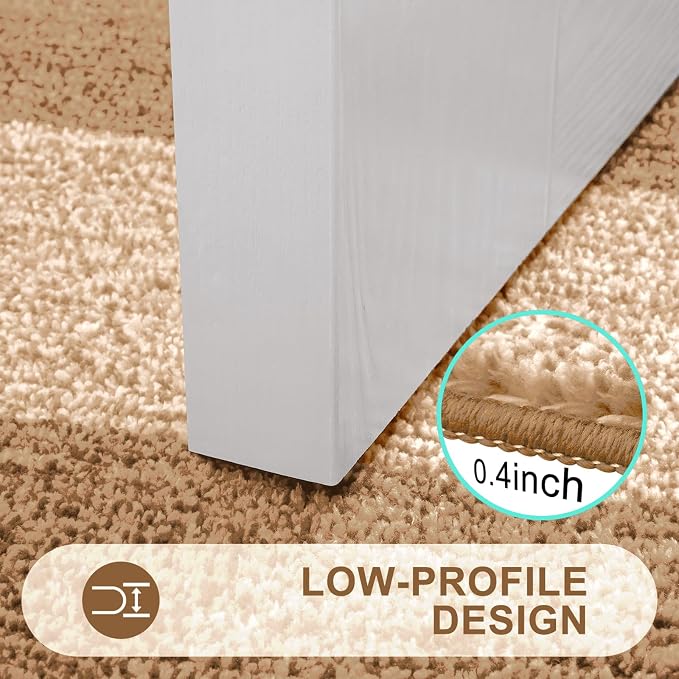 Kitinjoy Indoor Outdoor Door Mat, 30x17 Non-Slip Absorbent Dirt Trapper