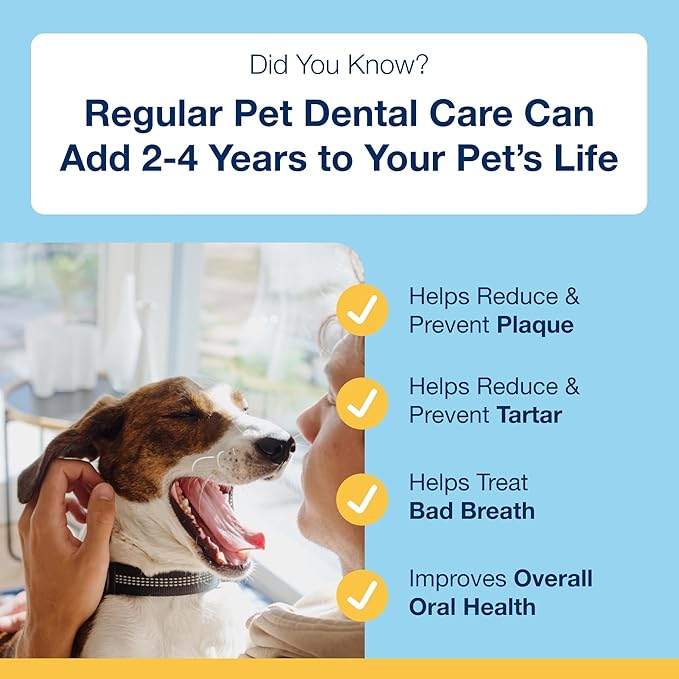 ProDen PlaqueOff Powder for Pets - Cat & Dog Breath Freshener - Plaque & Tartar Remover for Pet Oral Care - 420g