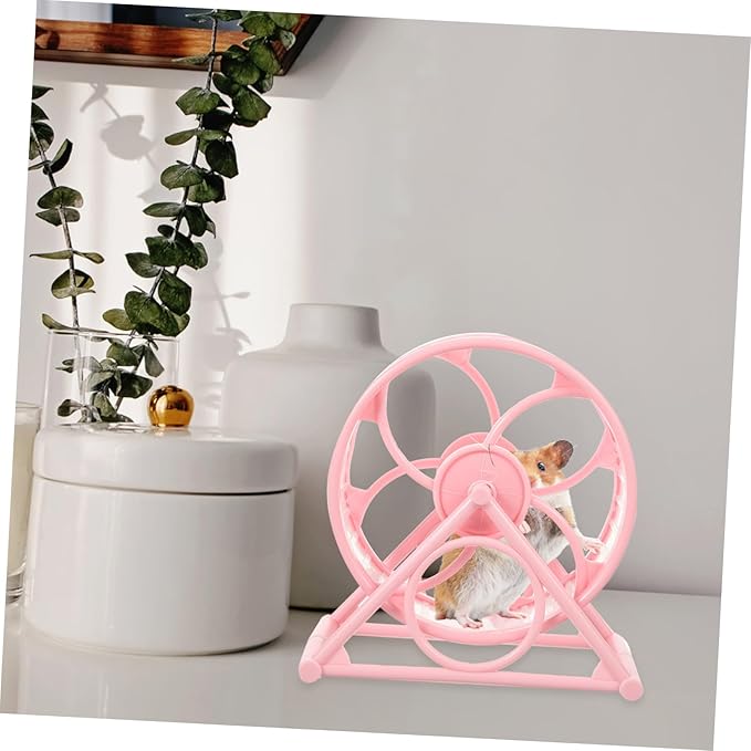 Milisten Silent Hamster Running Wheel Quiet Exercise Treadmill for Pets for Hamsters Guinea Pigs and Chinchillas Enhance Activity Reduce Boredom