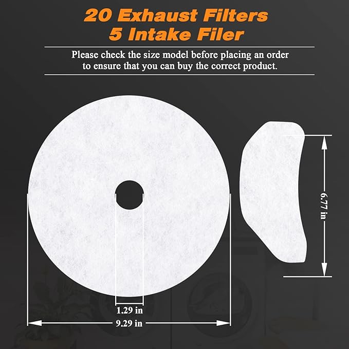 25PCS Cloth Dryer Exhaust Filter