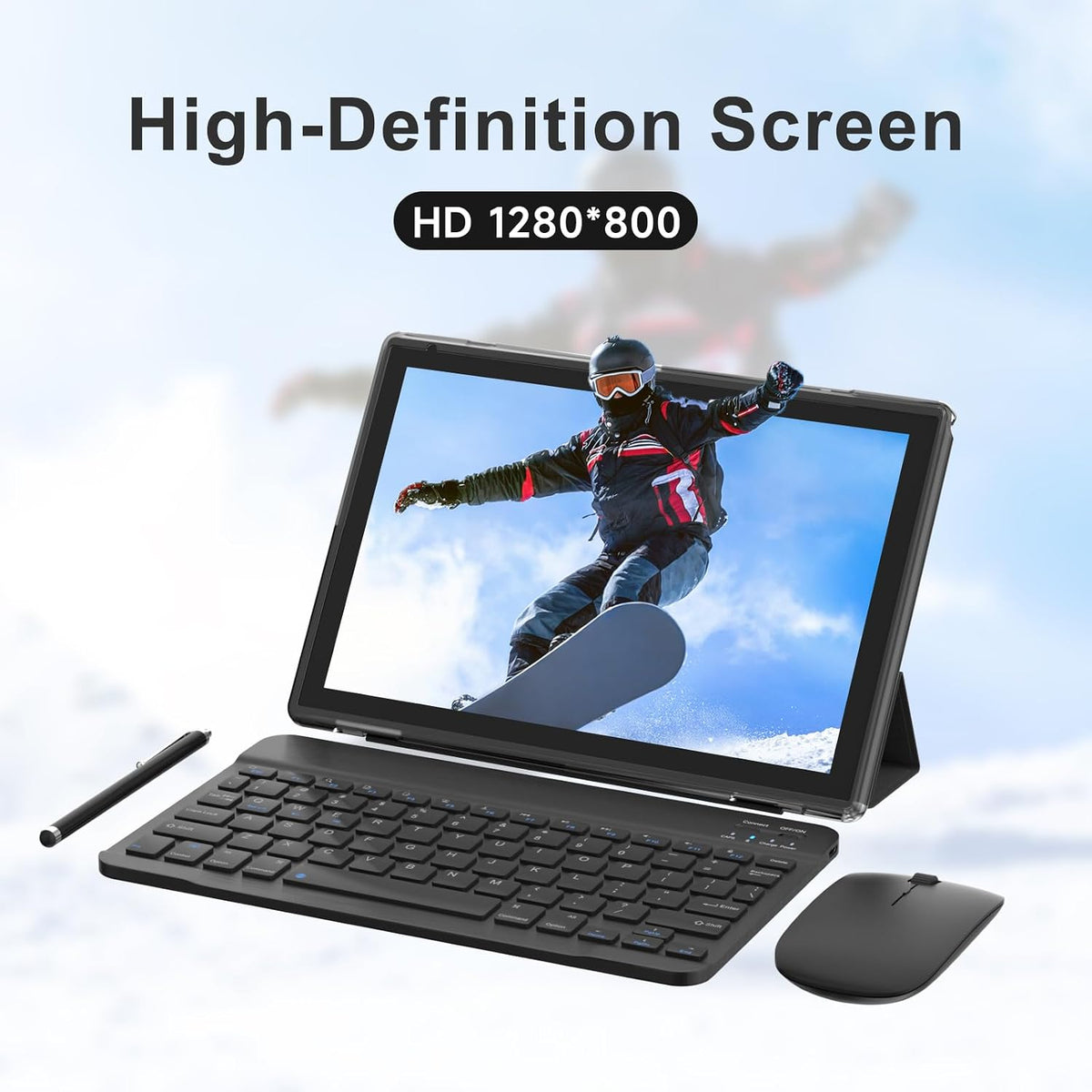 Android 15 | Tabalet with Keyboard | Tablet 10 inch | 2 in 1 Tablet