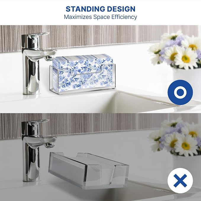 Acrylic Guest Towel Holder