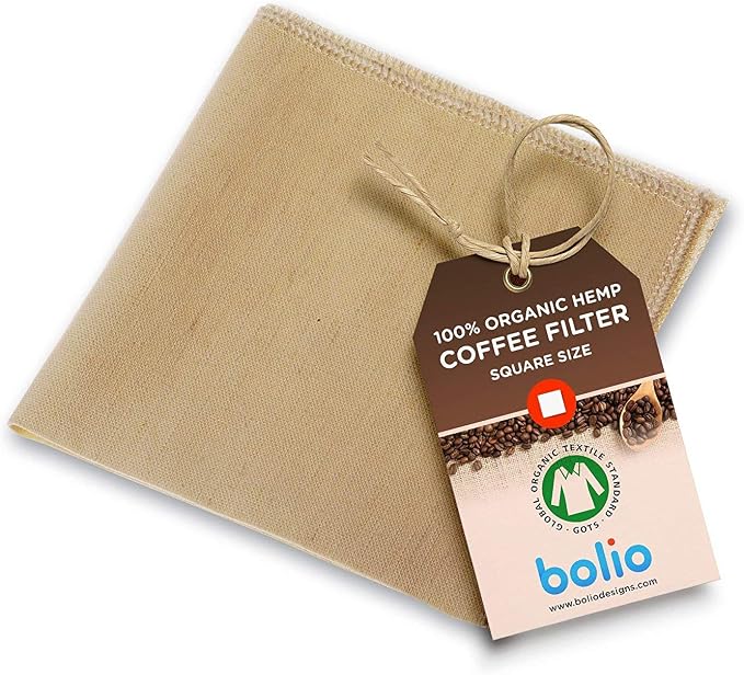 Organic Hemp Reusable Coffee Filter