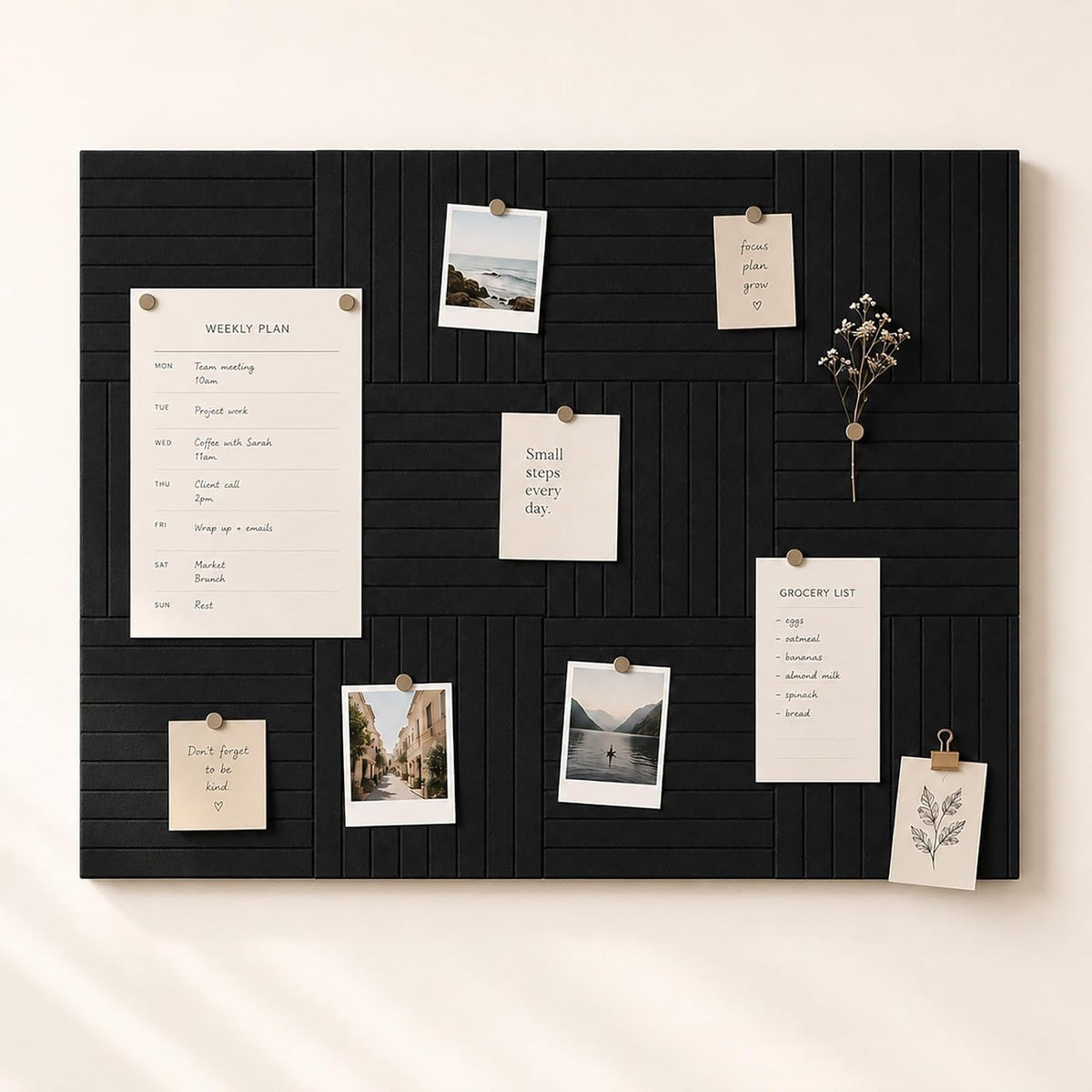 Felt Bulletin Board & Cork Board Alternative 48" x 36"- 12 Pack