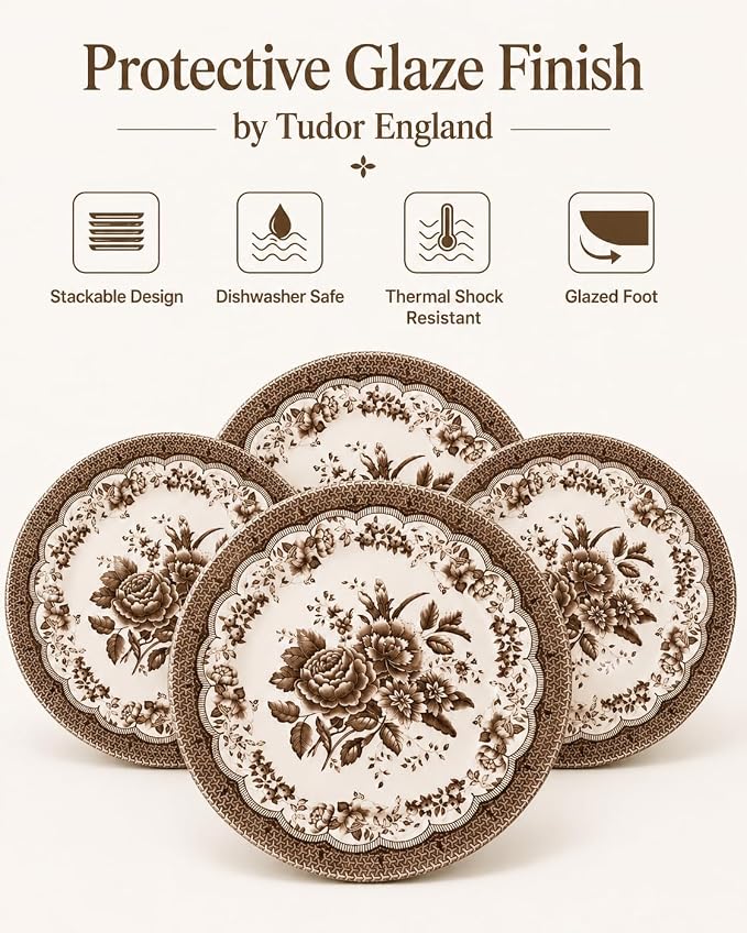 12-Piece Porcelain Dinnerware Set