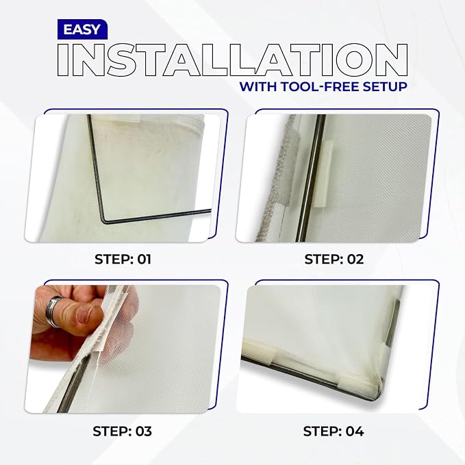 Dexter Lint Screen Replacement – Durable Frameless Dryer Lint Filters