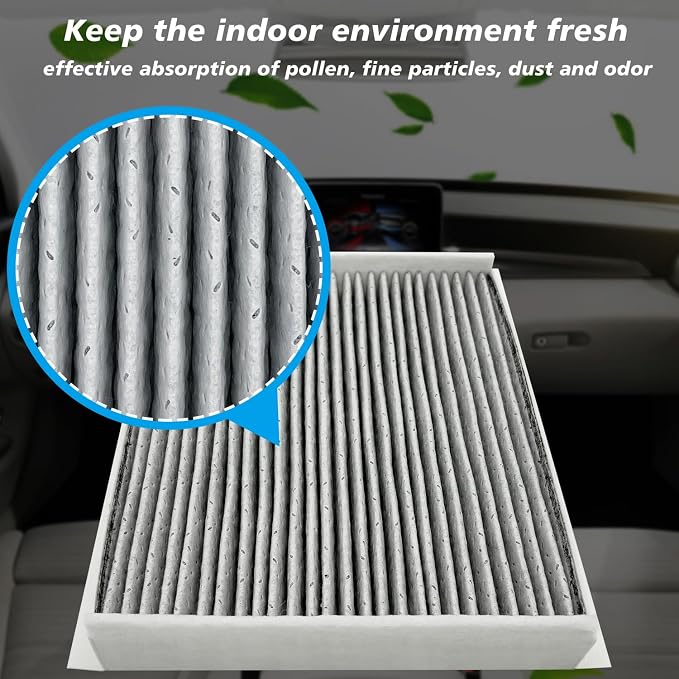 for Cabin Air Filter JMFL3 Fits