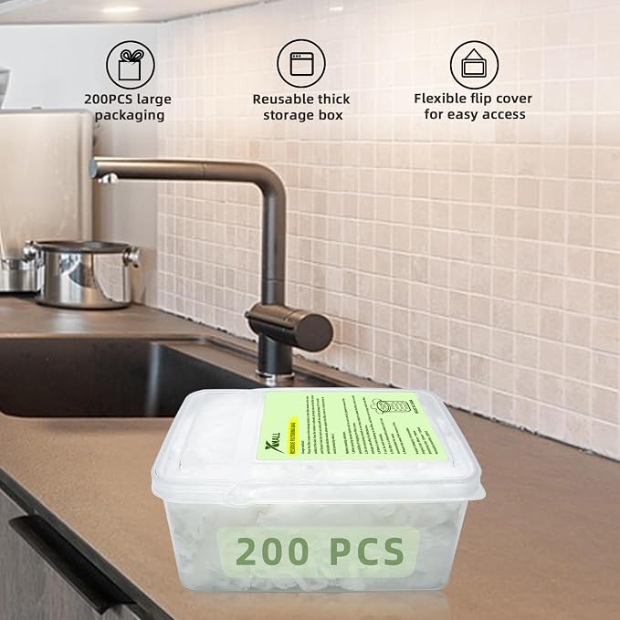 XMALL Disposable Residue Filtering Bag 200 PCS，Suitable
