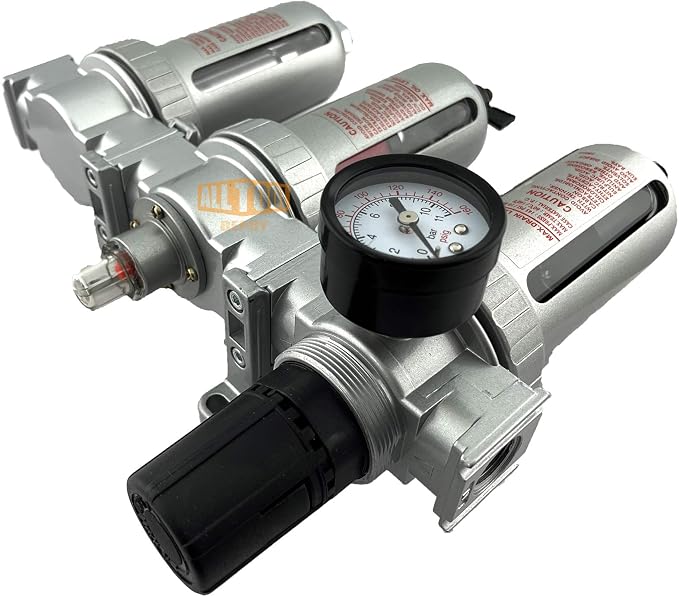 3/8" NPT MID FLOW Filter Regulator Coalescing Desiccant Dryer System