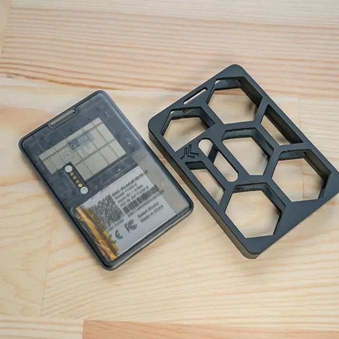 Protective Case Compatible with SenseCap T1000E, Sensor Enclosure with Mounting Straps for Pet Collars, Backpacks, Fit Meshtastic