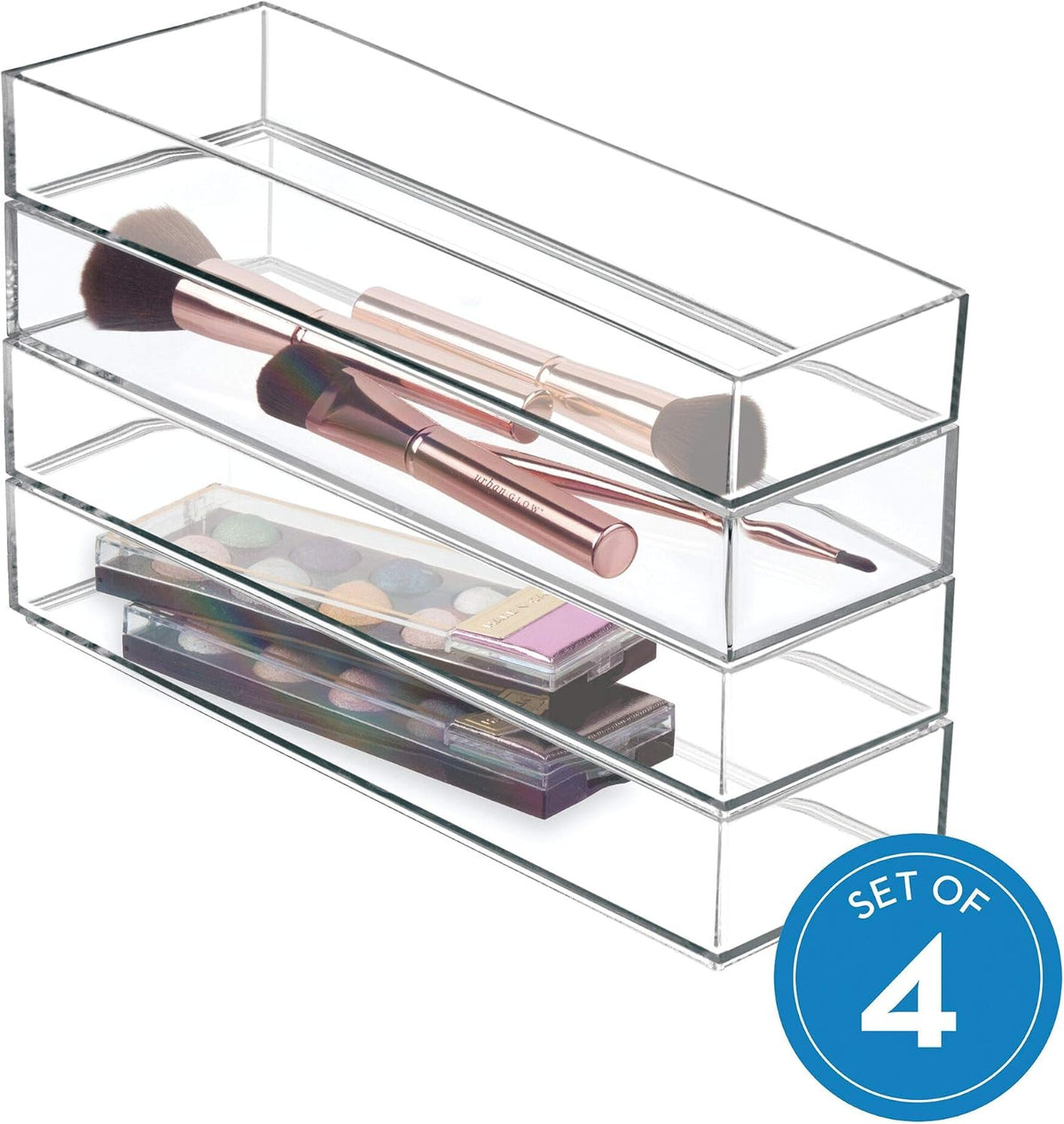 iDesign Drawer Organization, Large, Set of 4