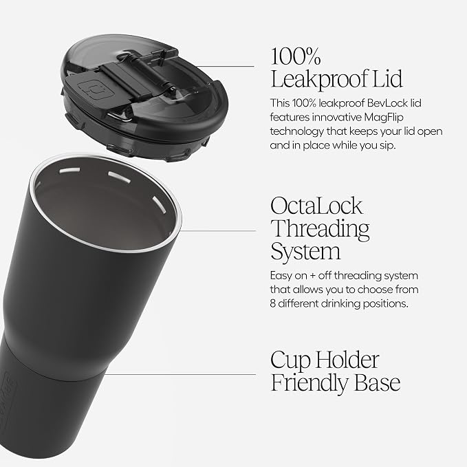BrüMate Nav 35oz 100% Leak Proof Insulated Travel Tumbler