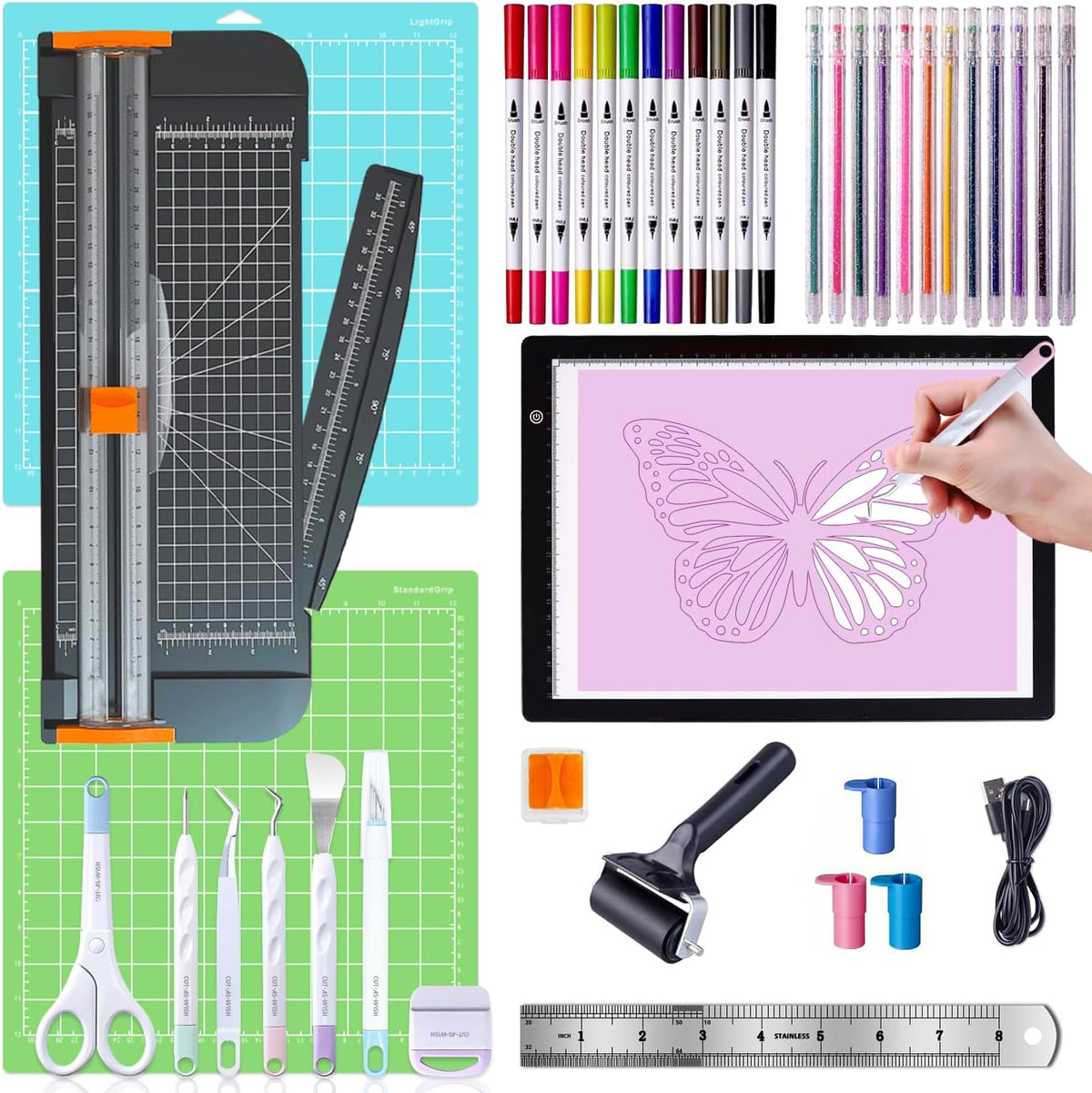Cutaswish Ultimate All-in-One Accessory Bundle for Crafting