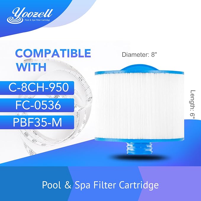 8CH-950 Spa Filter Cartridge Replaces