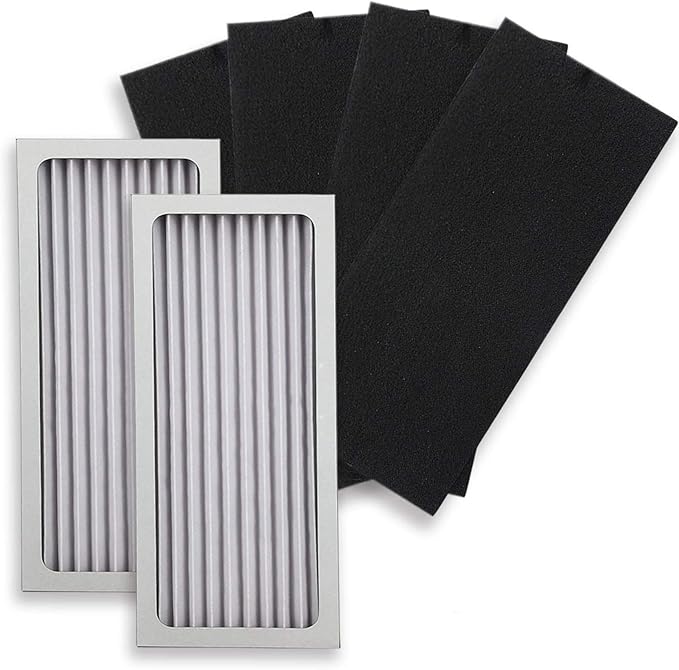 PUREBURG 990051000 Replacement True HEPA Filter Set Compatible