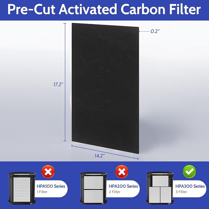 6 Pack HPA300 HEPA Filter Replacement