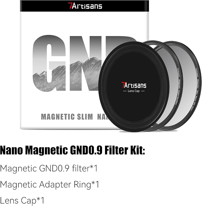 7artisans Nano Magnetic Filter UV Filter ND Light Reduction Filter/CPL