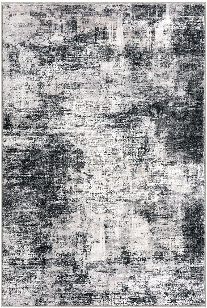 IOHOUZE Small Abstract Area Rug 2x3 Ft Entryway Rugs Washable Door Mat Indoor