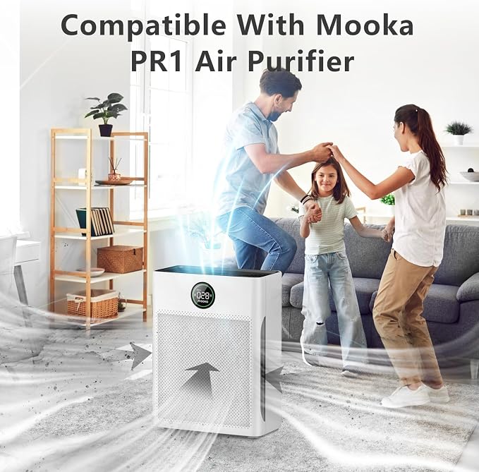 2 Pack PR1 Replacement Filter, Compatible