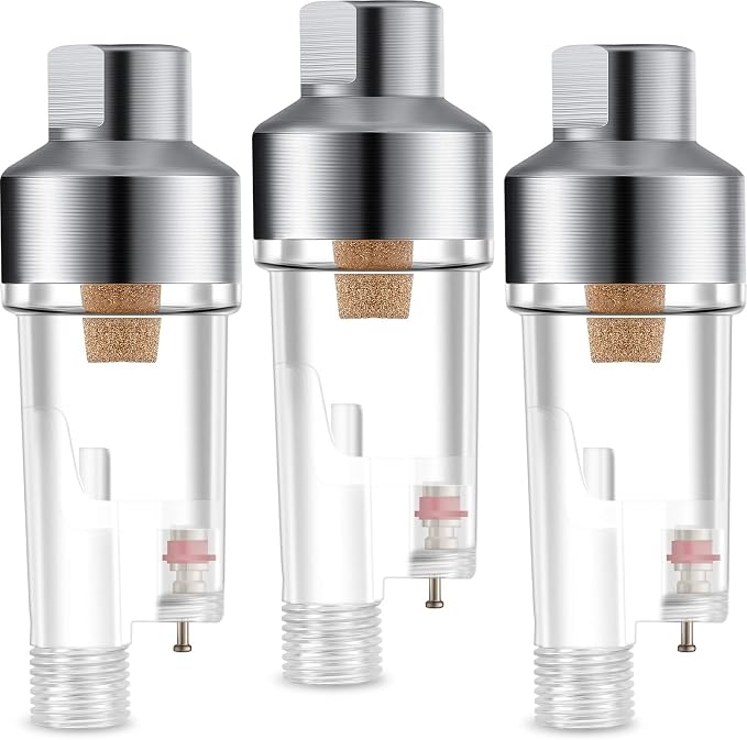 Honoson 3 Pcs 3 Pcs Airbrush In-line Water Trap Mini Air Filter Connect