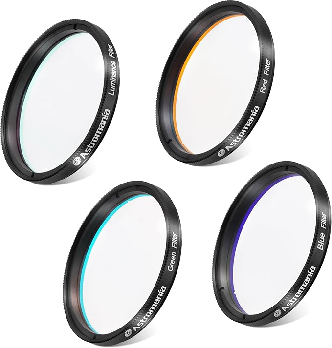 Astromania Deluxe Telescope LRGB 2 Inch Filter Set