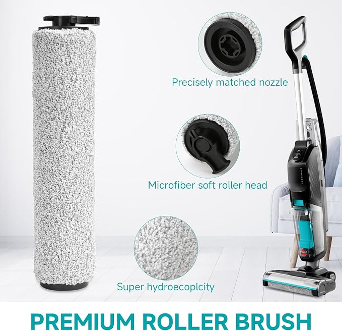 FFsign 3831 Roller Brush & Filter Replacement Compatible