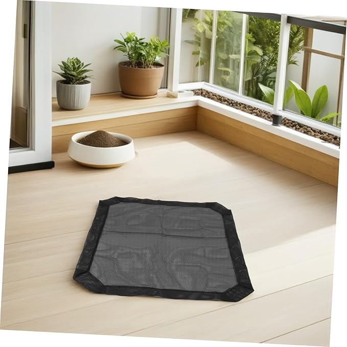 NUOBESTY Detachable Breathable Pet Bed Mesh Cover for Elevated Dog Cot Washable Lightweight Replacement for Indoor Outdoor Use Four-Season Ventilated Mattress Promotes Airflow and Comfort