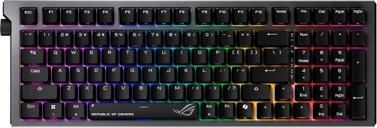 ASUS ROG Strix Morph 96 Wireless Mechanical Gaming Keyboard - 96% Full-Size
