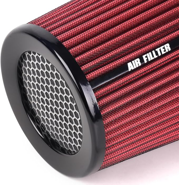 3" 3.5" 4" Inlet Car Replacement Cold Air Intake Filter 76mm 89mm 102mm 3 Sizes