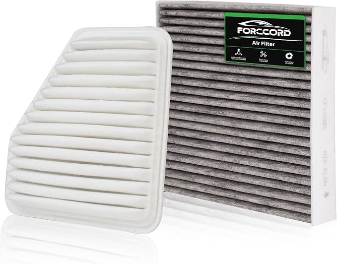 Cabin & Engine Air Filter Fit for Toyota Camry 2007-2011, Rav4 2006-2012