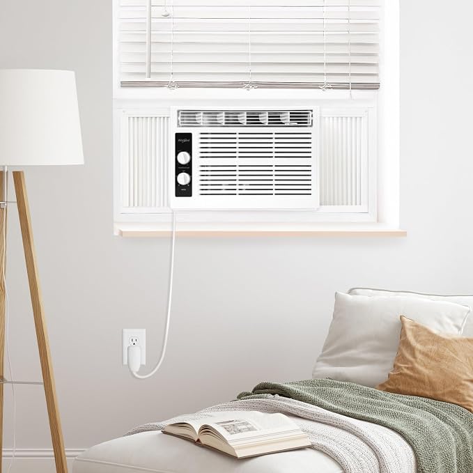 Whirlpool 5, 000 BTU 115V Window Air Conditioner & Dehumidifier