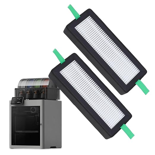 FTVOGUE 2 Pcs 3D Printer Air Filter Replacement, High Efficiency Particulate