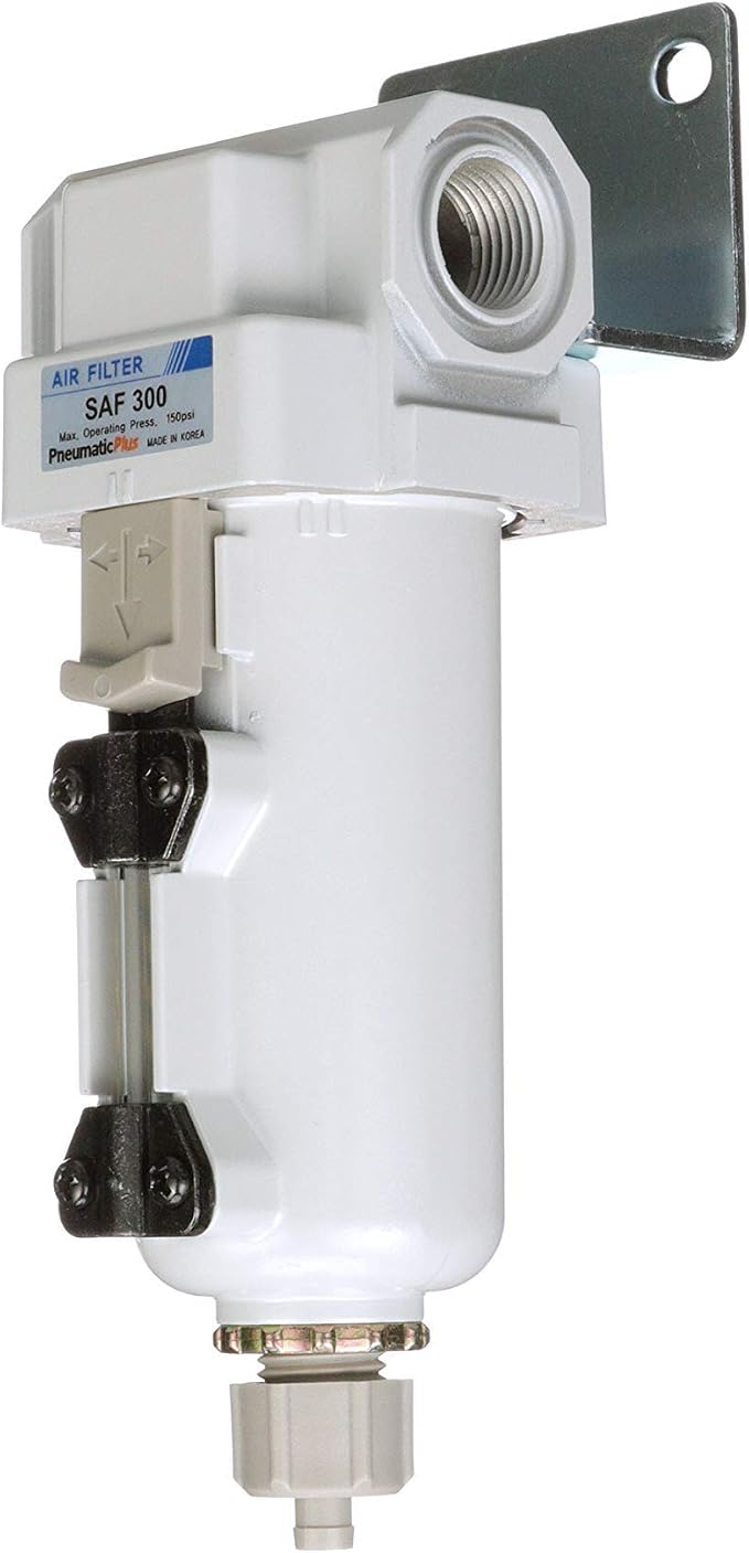 PneumaticPlus SAF300-N03B-MEP Compressed Air Particulate Filter 3/8" NPT