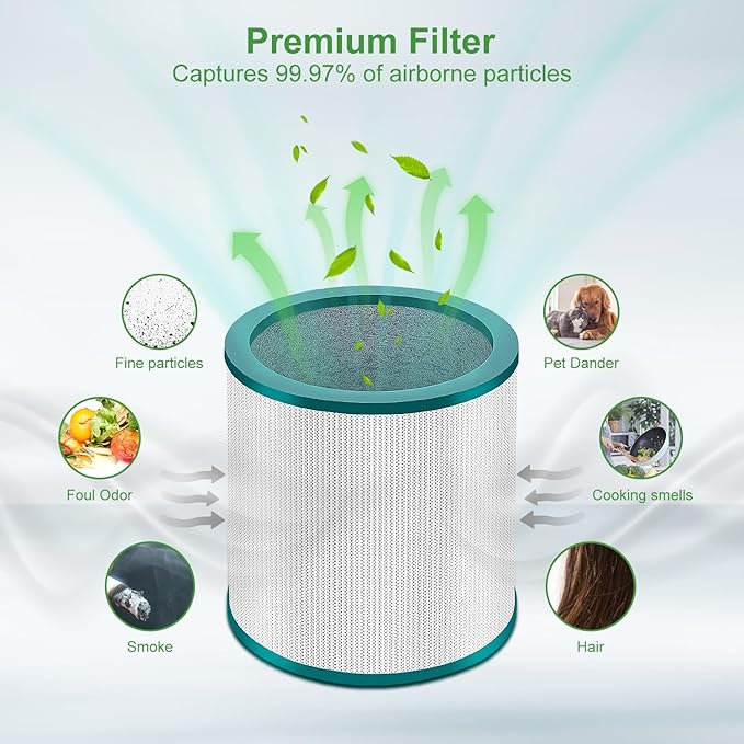 TP01 TP02 Replacement Filter 4 Pack Compatible