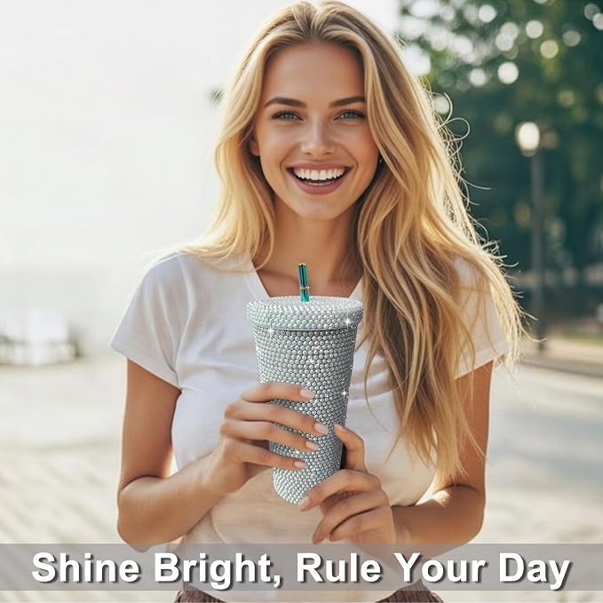26oz Bling Rhinestone Tumbler