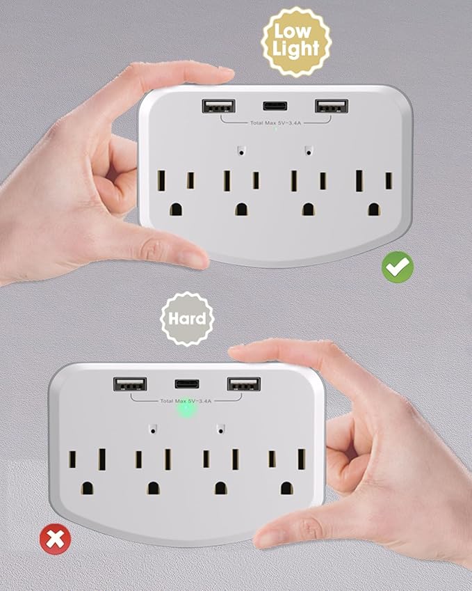 1080P Wireless Cameras Mini Small Security Wall Outlet WiFi Camera Indoor Camera for Home Security