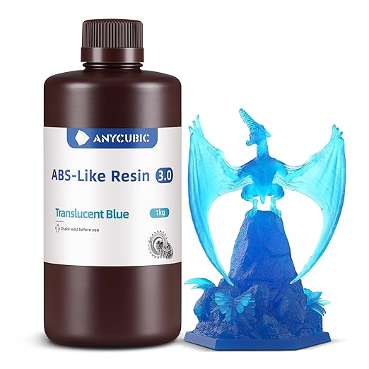 ANYCUBIC ABS-Like Resin 3.0, Upgraded 14K 3D Printer Resin