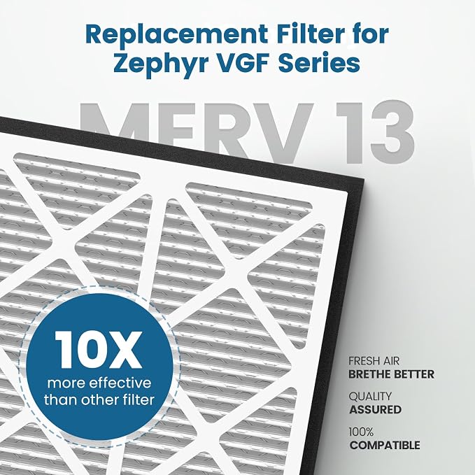 20x20x3 MERV 13 Air Filter Compatible