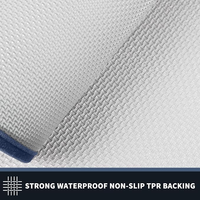 PURRUGS Dirt Trapping Door Mat 24" x 70", Non-Slip Machine Washable Entryway Rug