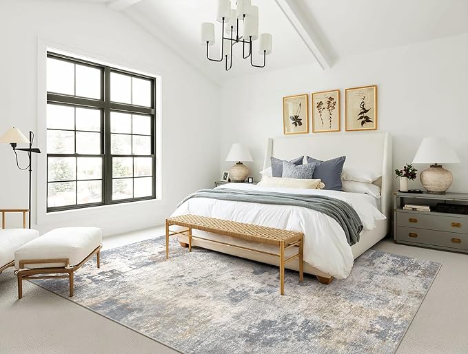 UERMEI 5x8 Area Rug Living Room Rugs